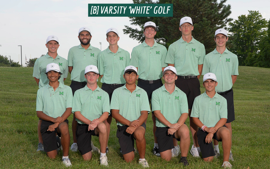 Boys Varsity White Golf Team
